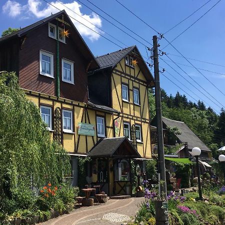 Ferienwohnung Haus Rennsteigrose Steinheid Exterior foto